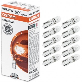 12V 2,3W W2X4,6D Лампа накаливания (OSRAM)